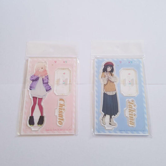 Lycorice Recoil TSUTAYA Acrylic Stand All Types Set