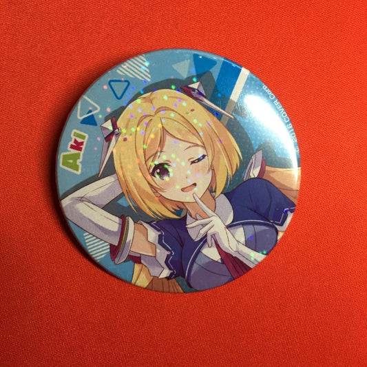 hololive Akiroze Can Badge Festival Limited