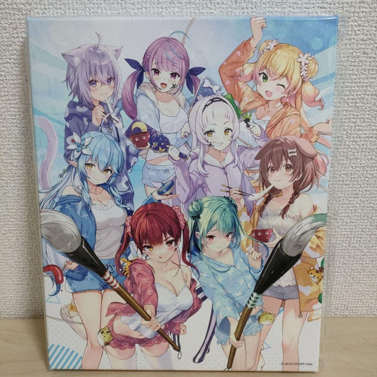 hololive original canvas board New Year's postcard 2nd prize