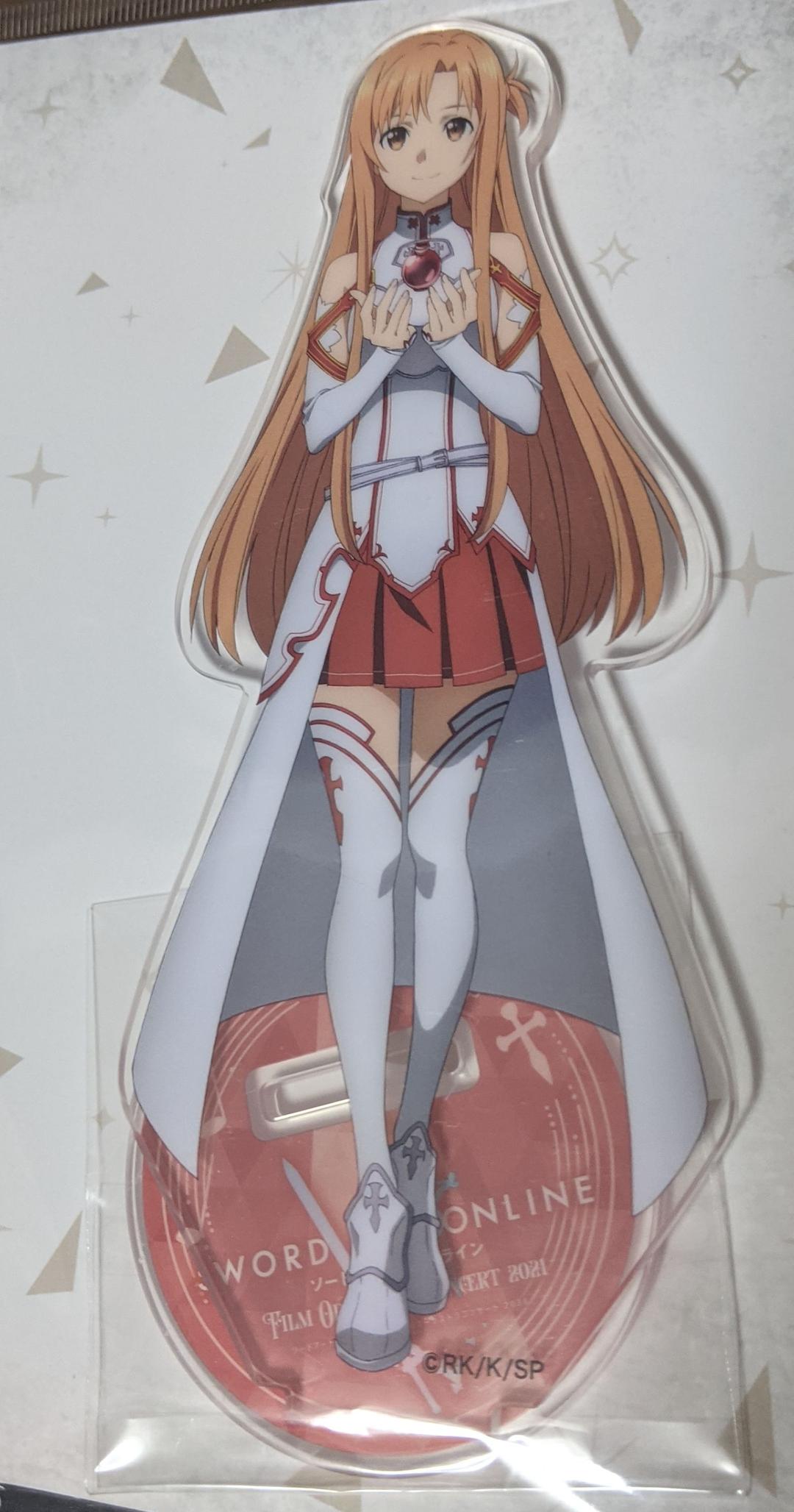 SAO Acrylic Stand Asuna Acrylic Mascot Acrylic Stand Concert 2021 Limited time Goods