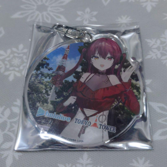 ☆ Hololive Pasela Tokyo Tower Acrylic Key Chain Marine