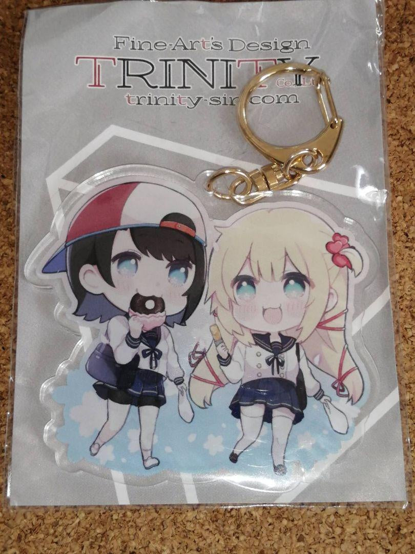 hololive Ozora Subaru Akai Haato Acrylic Key Chain