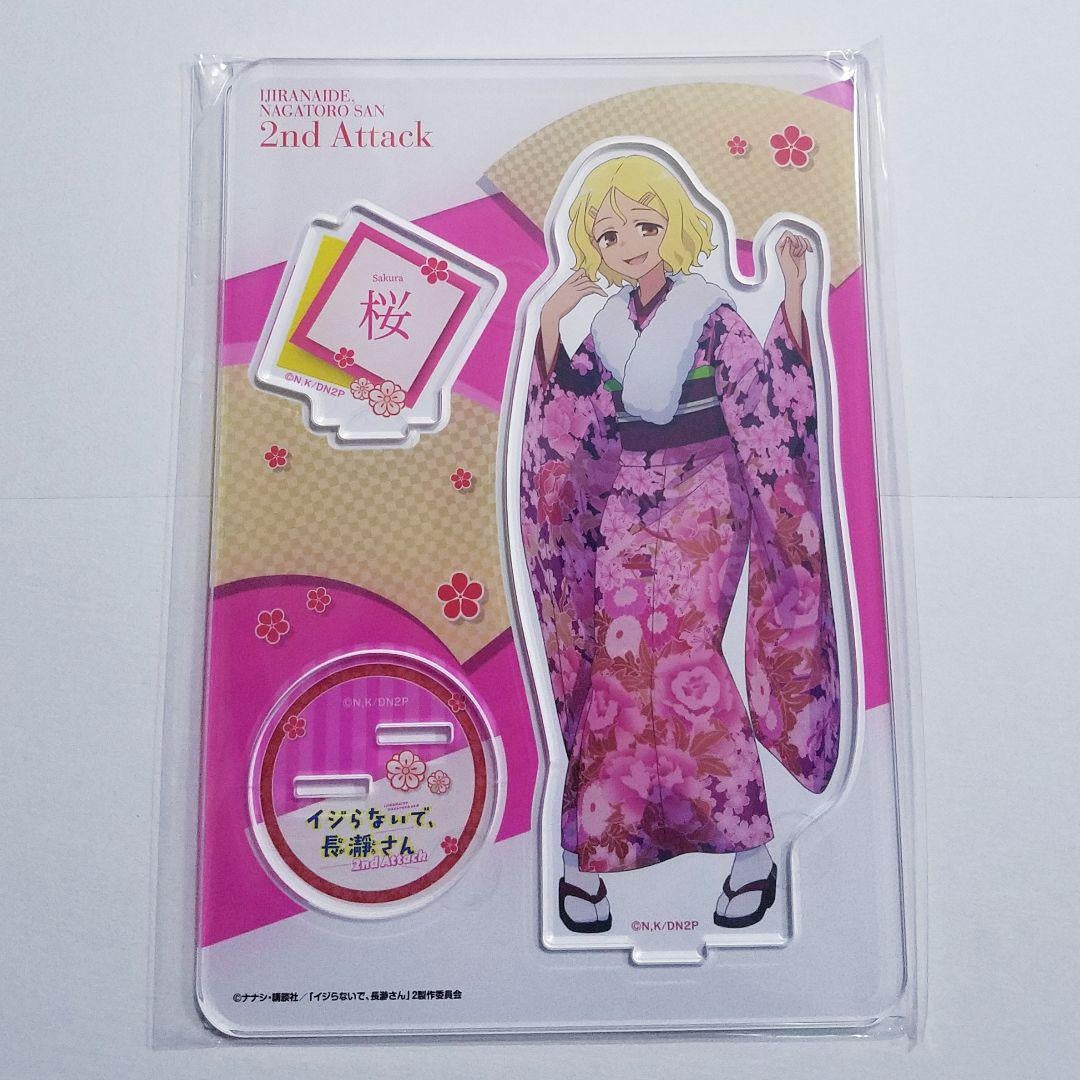 Don't mess with me, Mr. Nagatoro, kimono, acrylic stand, cherry blossoms