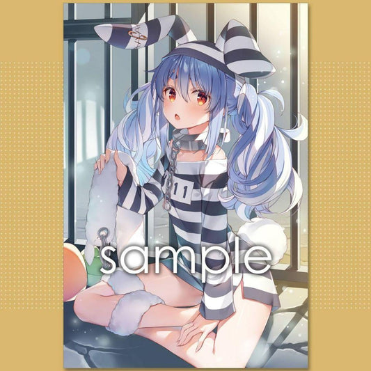 hololive WIREFRAME Yuuki Hagure Usada Pekora B2 Tapestry