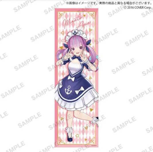 hololive Cloth Poster Minato Aqua Festival ver