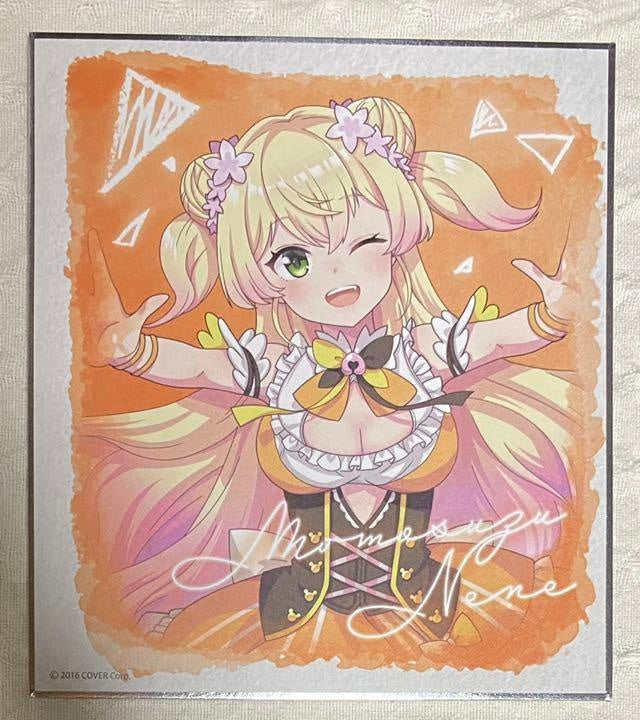 hololive expo Shikishi Nene Momosuzu