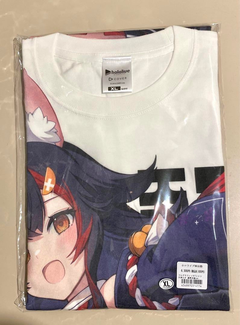 hololive Kanda Festival Full Graphic T-shirt Okami Mio Normal costume ver /