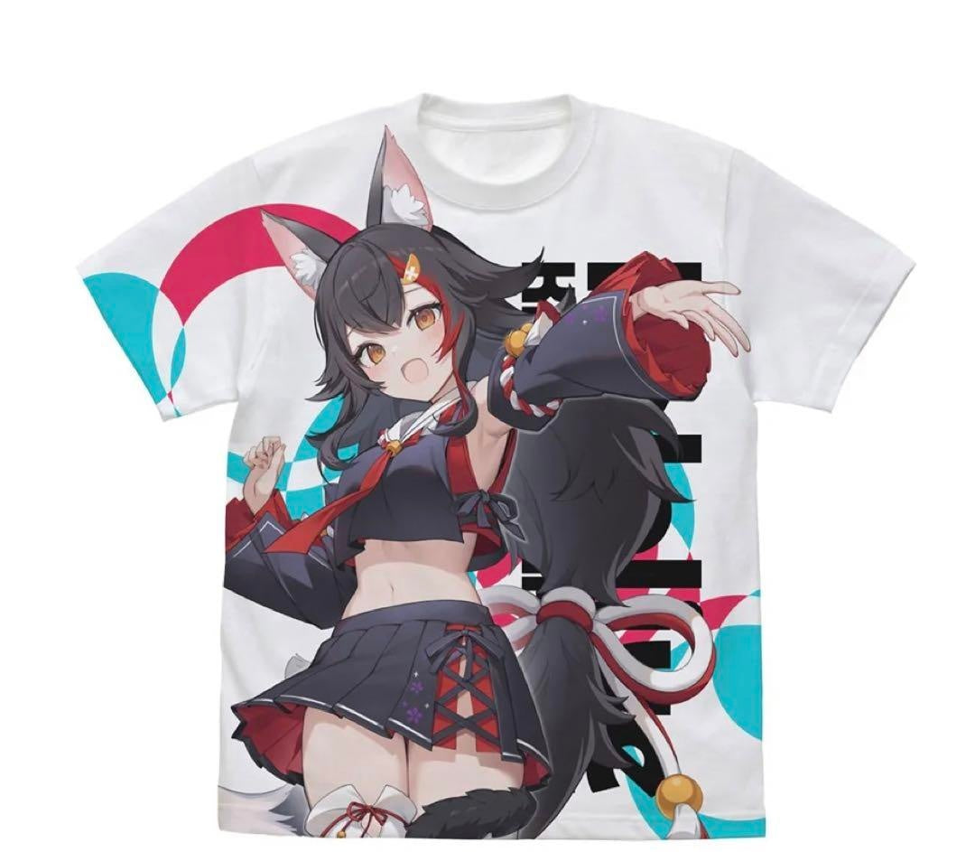 hololive Kanda Festival Full Graphic T-shirt Okami Mio Normal costume ver /