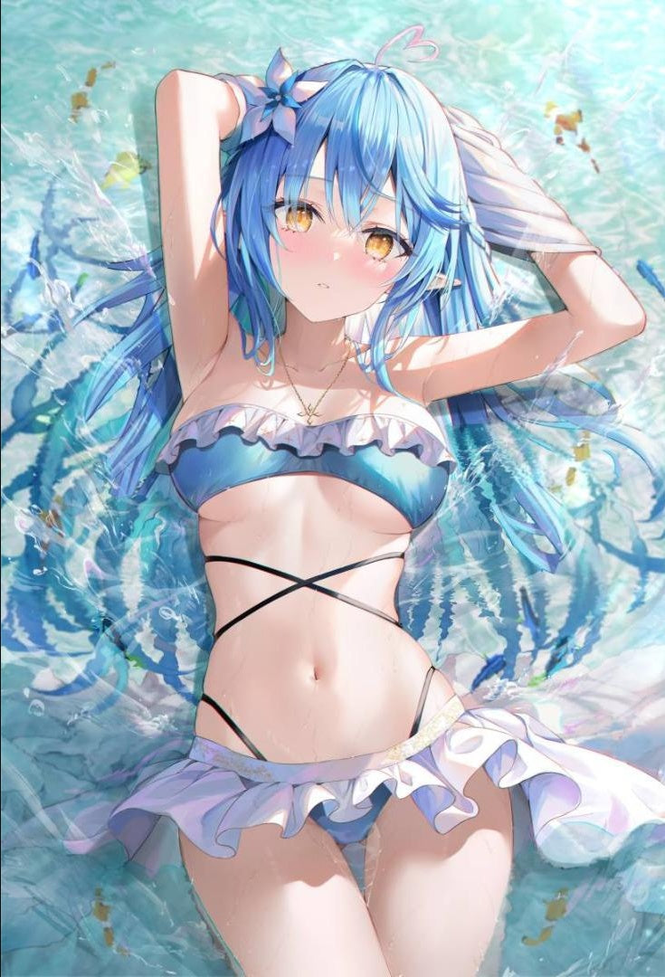 Lamy Yukihana Swimsuit B2 Tapestry hololive C100 Comiket Rinyu