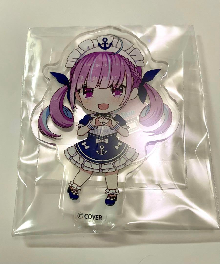 hololiveEXPO Aqua Minato Nendoroid Plus Acrylic Stand