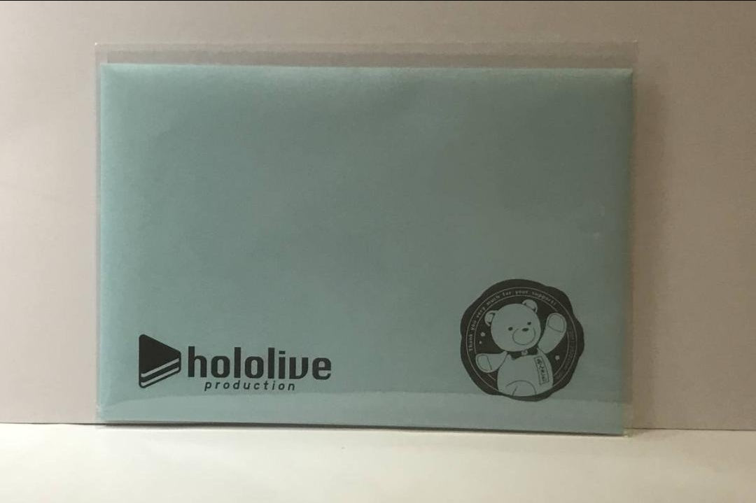 Ozora Subaru Handwritten Signatureed postcard hololive