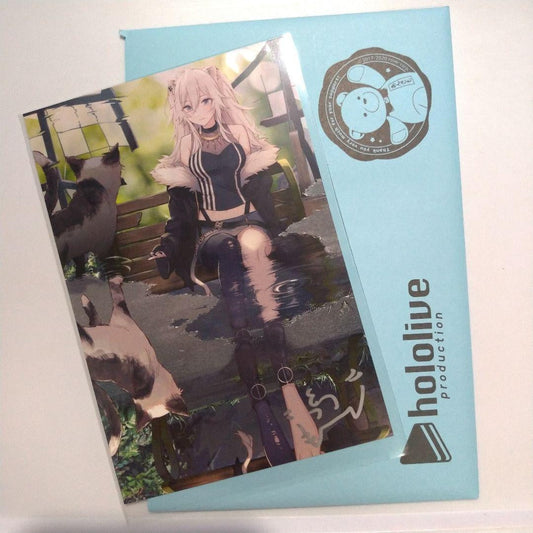 Shishiro Botan Birthday Commemorative Voice 2020 Accessory Authentic Autographed Postcard Hololive