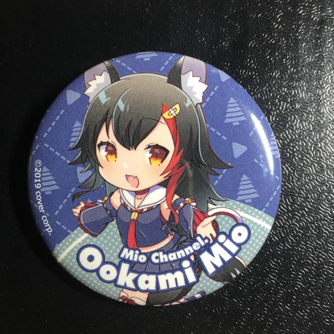 Hololive Mio Okami Can Badge hololive