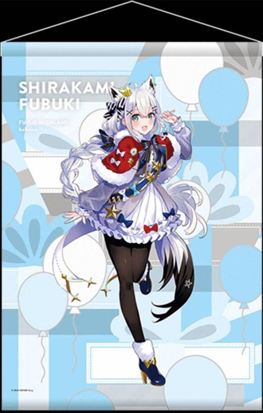 Fujikyu hololive Fujikyu Highland Collaboration Shirakami Fubuki B2 Tapestry