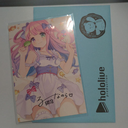 Himemori Luna Birthday Commemorative 2020 Authentic Autographed Postcard Hololive