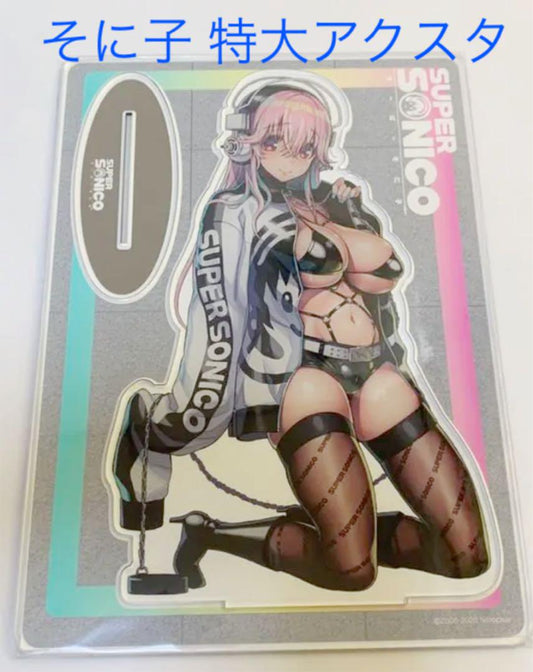 Super Sonico Acrylic Stand 2020 Bondage Ver W216mm×H303mm×D3mm