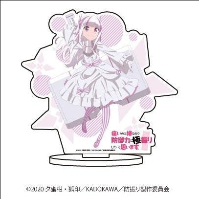 Bofuri Yui acrylic figure I don't want to get hurt, so I want to maximize my defensive power