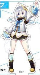 hololive Super Expo Kanata Amane acrylic key chain