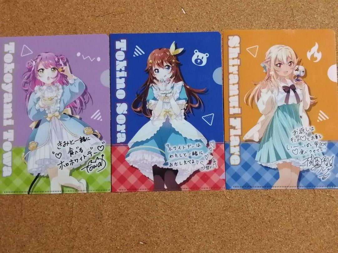 Holomart hololive clear file set