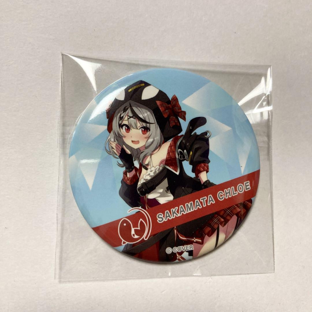 hololive Expo Can Badge Sakamata Chloe