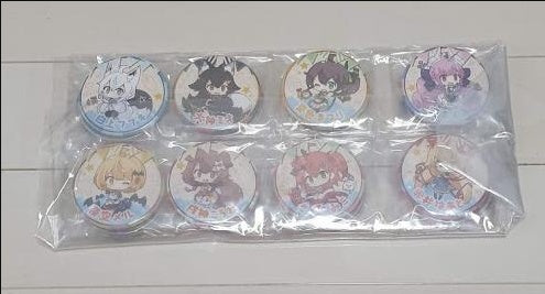 hololive C96 Can Badge Set 16 pieces