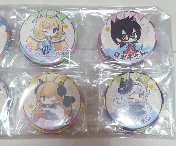 hololive C96 Can Badge Set 16 pieces