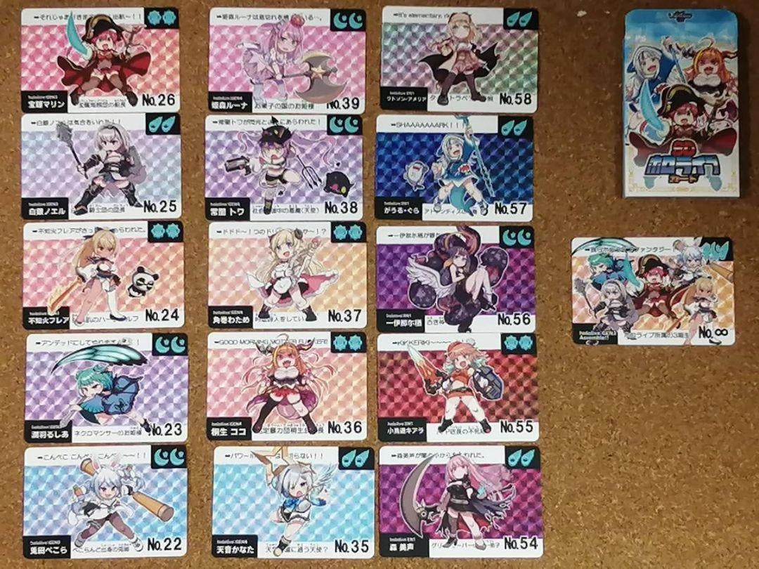 SD Gundam hololive Card Set