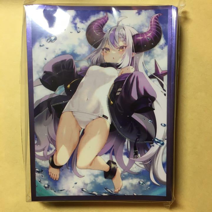 Laplace Darkness Hololive Card Sleeve White Tsumegusa Swimsuit