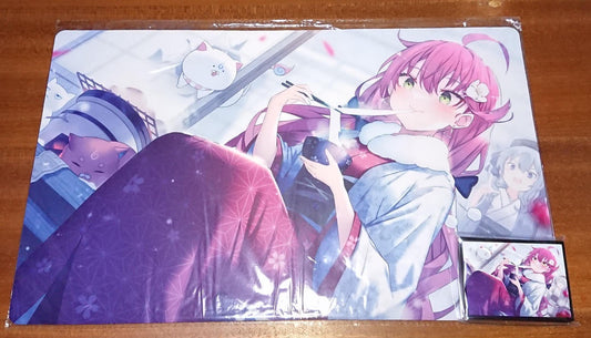 [hololive] Miko Sakura Sleeve Playmat Set