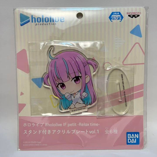 hololive Aqua Minato Acrylic Stand Namco Pajamas