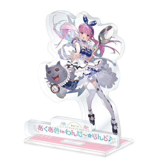 hololive Aqua Color in Wanda Land♪ Acrylic Stand Minato Aqua