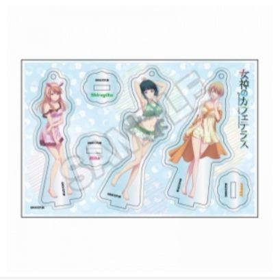 Goddess Cafe Terrace Good Night Time Acrylic Stand Petit B