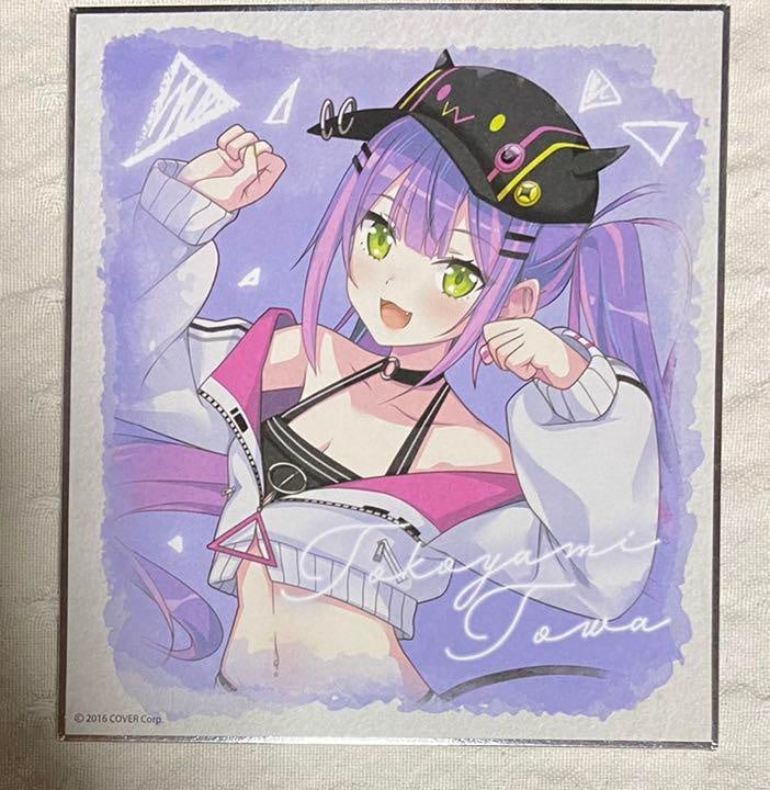 hololive Expo Shikishi Towa Tokoyami