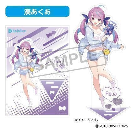 hololive 2022 New Year Collaboration Limited Acrylic Stand Minato Aqua