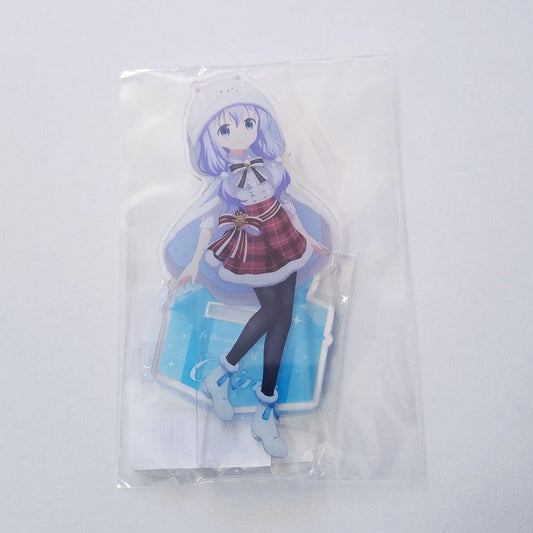 Is the Order a Rabbit? Winter White Acrylic Stand Chino
