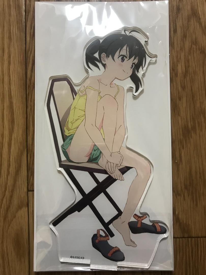 Yama no Susume Third Season Newly illustrated BIG acrylic stand Hinata Kurakami