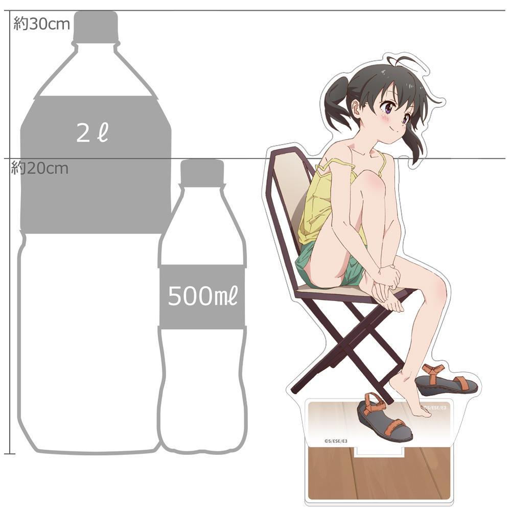 Yama no Susume Third Season Newly illustrated BIG acrylic stand Hinata Kurakami