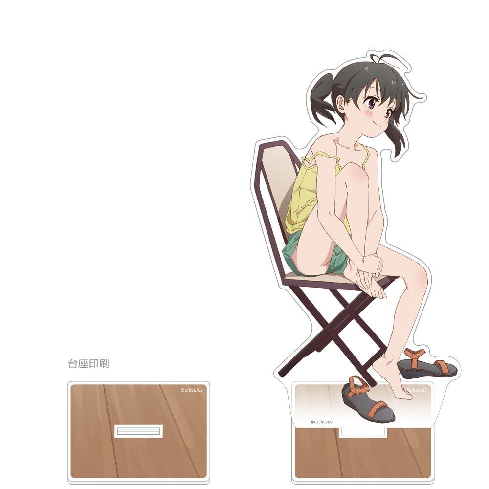 Yama no Susume Third Season Newly illustrated BIG acrylic stand Hinata Kurakami