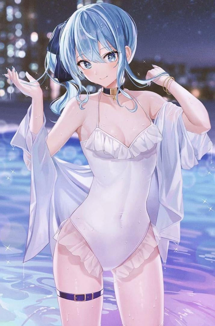 Suisei Hoshimachi Swimsuit B2 Tapestry hololive