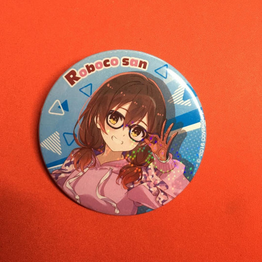 hololive Roboko Can Badge Festival Limited