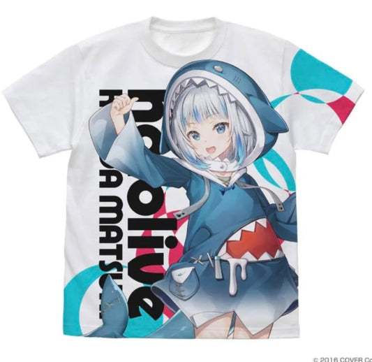 hololive Kanda Festival Shirt Gura Bonus Badge Acrylic Card Lottery Commemorative