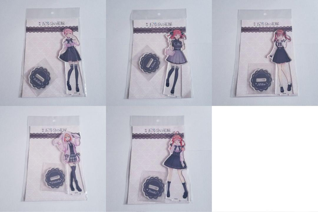 The Quintessential Quintuplets Kawaii Acrylic Stand All Types Set