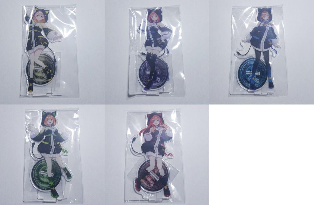 The Quintessential Quintuplets vtuber TSUTAYA Acrylic Stand All Types Set