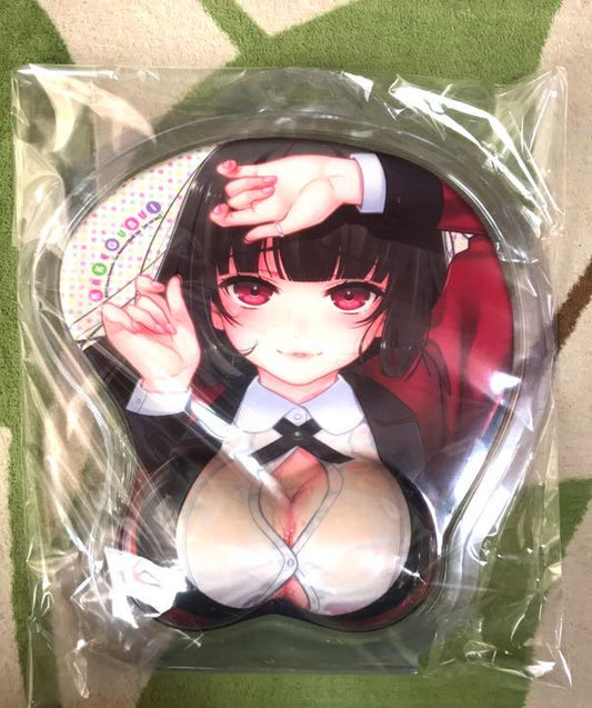 (Rare) Kakegurui Yumeko Snake Food Boobs Oppai Mouse Pad