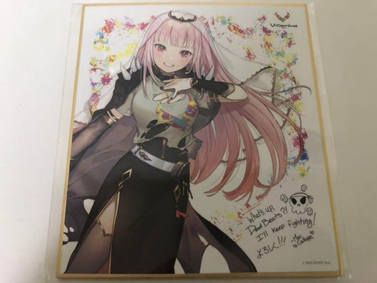 hololive Mori Calliope Commented Mini Shikishi v Crab Cali