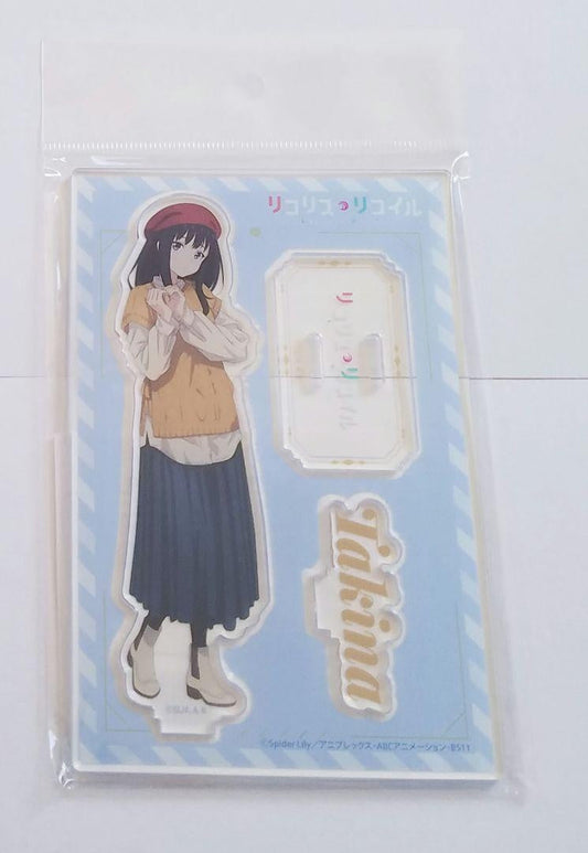 Lycorice Recoil TSUTAYA Acrylic Stand Takina