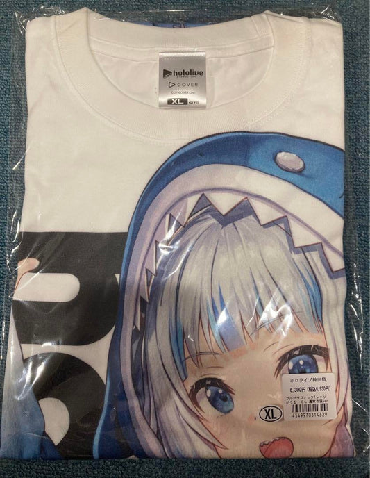 hololive Gura T-shirt XL Kanda Festival Kanda Myojin Atre Collaboration Akihabara