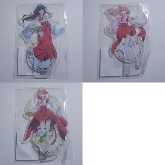 My Youth Romantic Comedy Is Wrong, As I Expected Mikagura Trio Acrylic Stand All Types