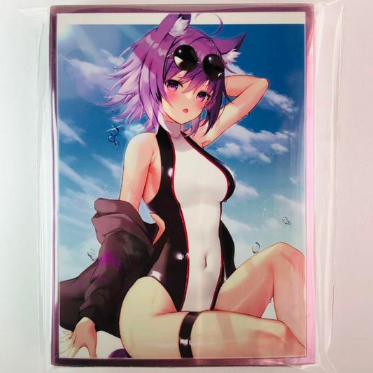 hololive Nekomata Okayu Swimsuit Hoodie Gamer's Sleeve