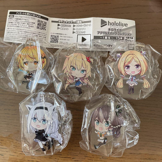 hololive Acrylic Swing Collection 1st Generation All 5 Types Set